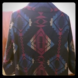 Women’s Tribal Print Jacket Medium